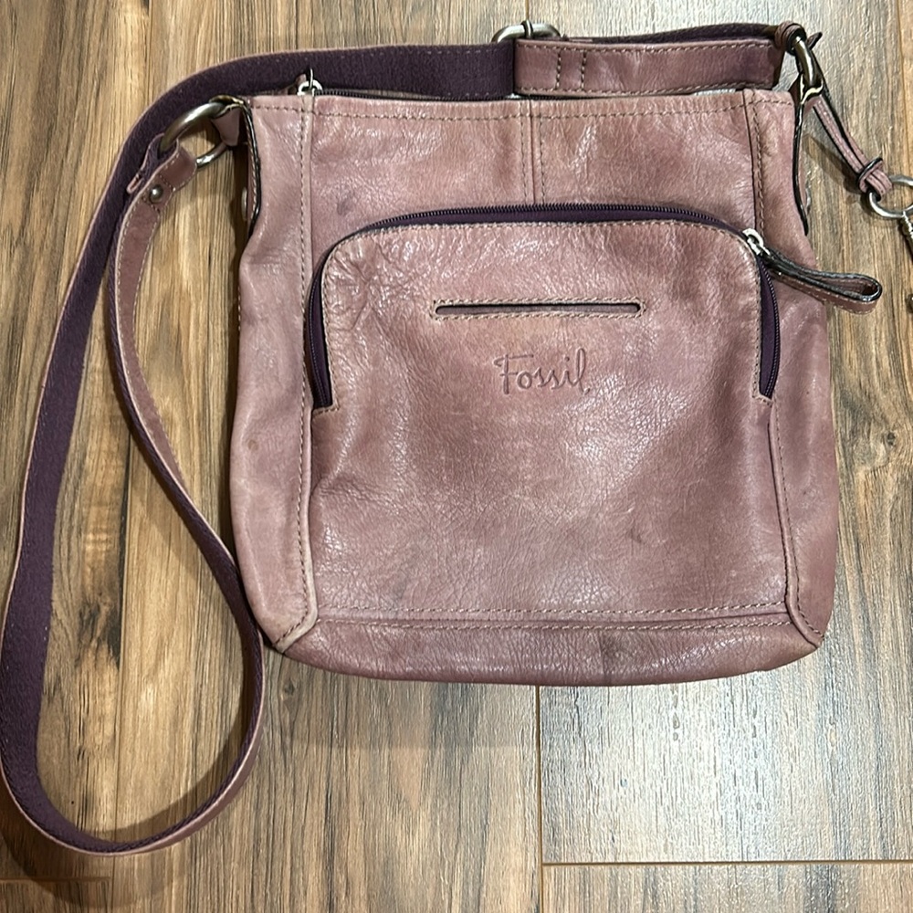 Used Fossil Cross Body Bag